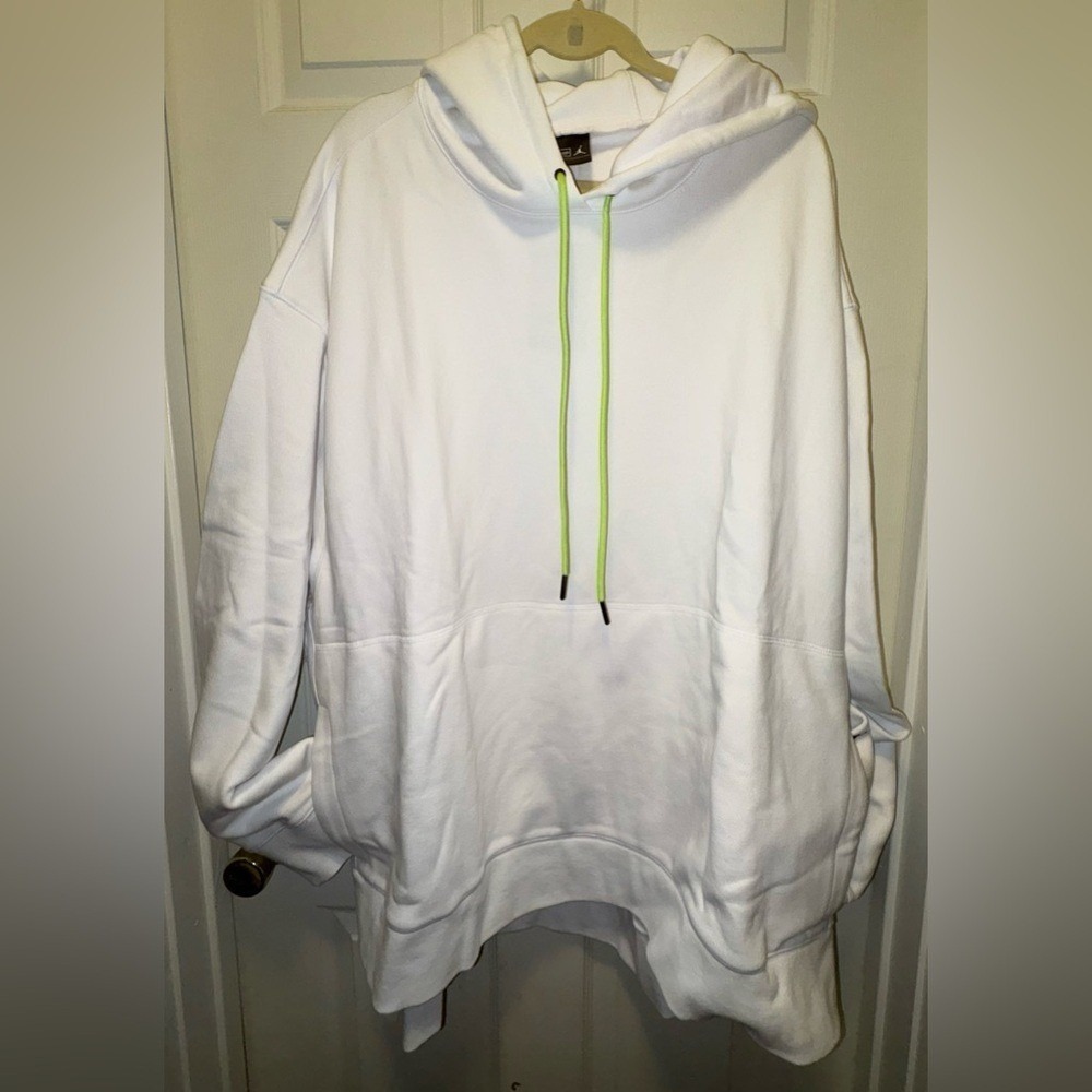 Opening Ceremony x Jordan Hoodie Mens XL White Neon Green NWT‎ Rare